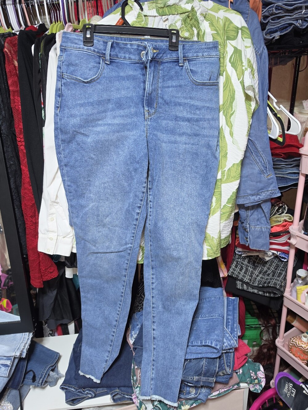 Maurices High Rise Jeans Size Large